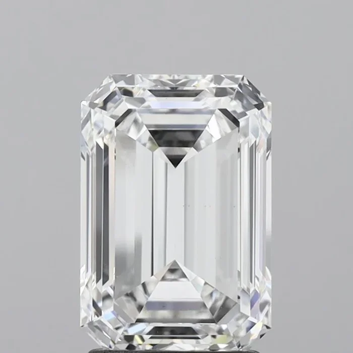 2.64 carat D-VS1 Emerald Cut Lab Grown Diamond