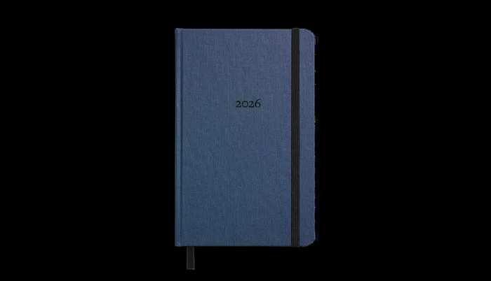 2026 12 Month Runwell Planner – Indigo