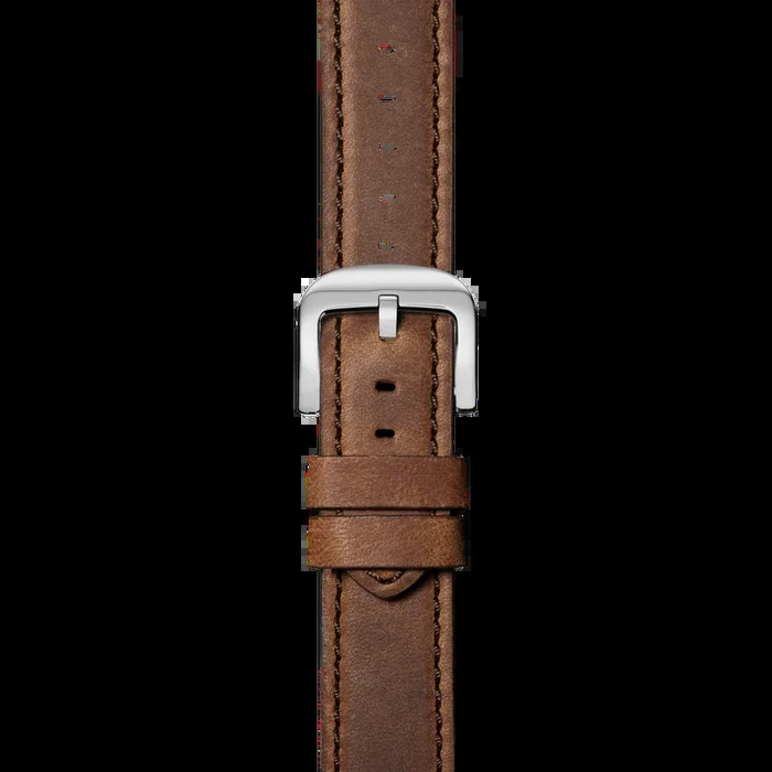 20mm British Tan Leather Watch Strap (XL) – British Tan