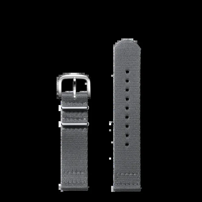 20mm Gray G10 Nylon Watch Strap – Gray