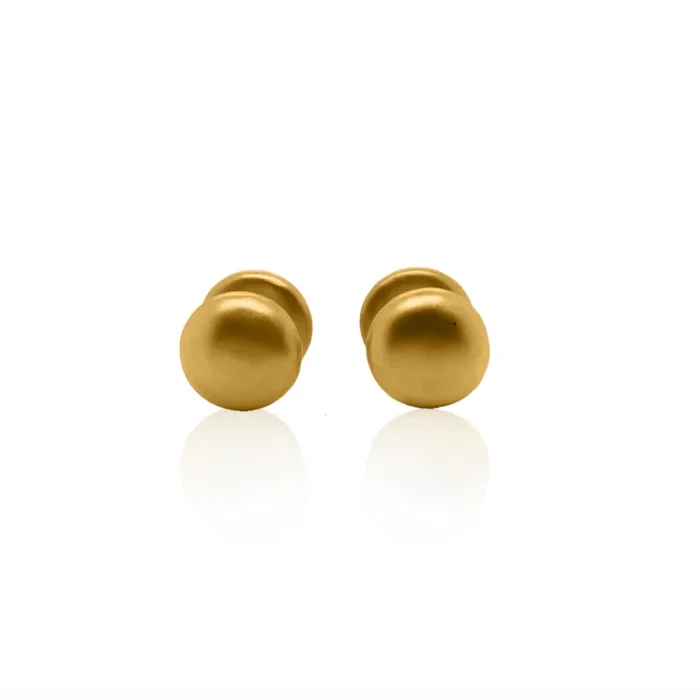 24Kt Gold Orb Cufflinks