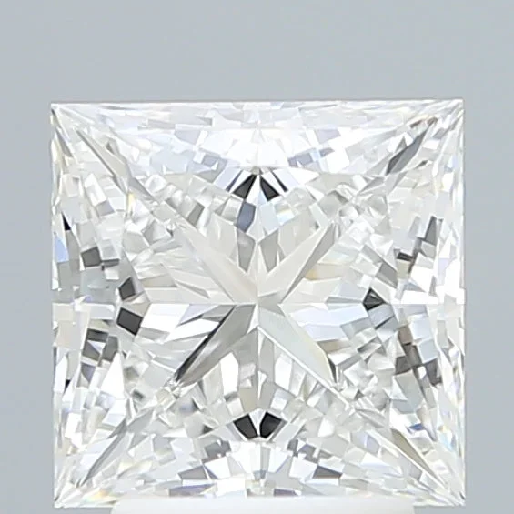 3.13 Carat Princess Shaped, Very Good Cut, E Color, VVS2 Clarity, IGI Certified Lab Grown Diamond