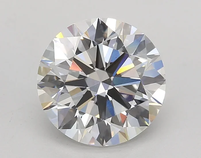 3.22 Carat Round Shaped, Excellent Cut, G Color, VS1 Clarity, GIA Certified Lab Grown Diamond