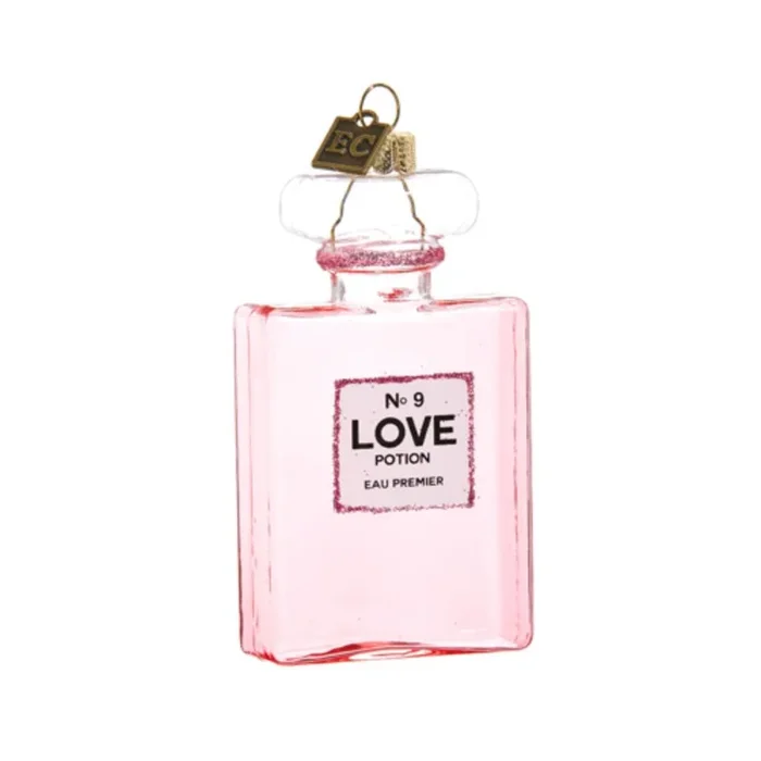 4″ Pink Love Potion No. 9 Ornament