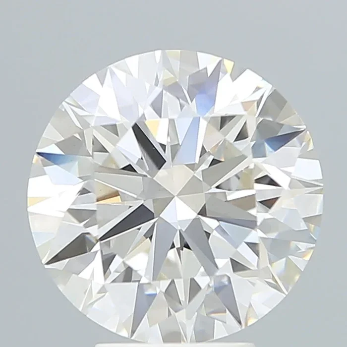5.09 Carat Round Shaped, Ideal Cut, G Color, VS1 Clarity, IGI Certified Lab Grown Diamond