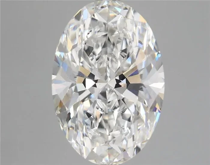 5.16 Carat Oval Shaped, Excellent Cut, F Color, VS1 Clarity, IGI Certified Lab Grown Diamond