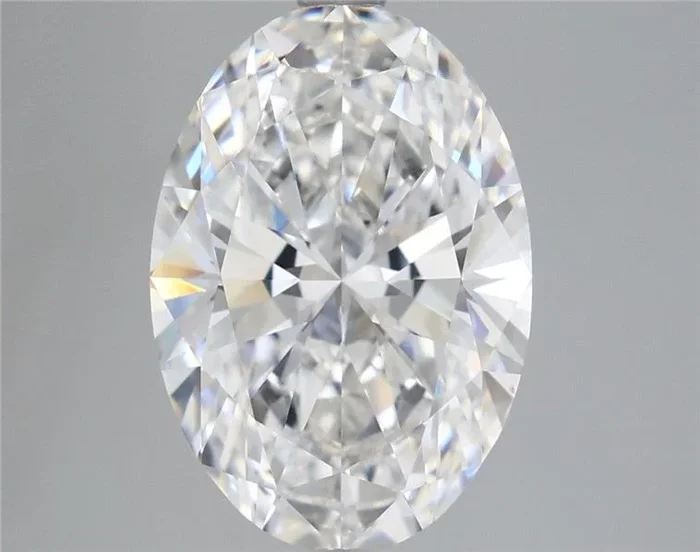 5.21 Carat Oval Shaped, Ideal Cut, F Color, VS1 Clarity, IGI Certified Lab Grown Diamond