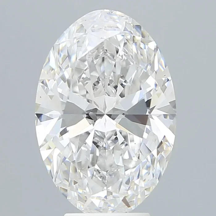 5.27 Carat Oval Shaped, Very Good Cut, E Color, VS1 Clarity, IGI Certified Lab Grown Diamond