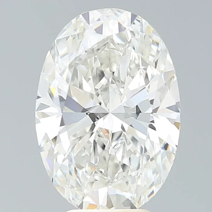 5.27 Carat Oval Shaped, Very Good Cut, G Color, VS1 Clarity, IGI Certified Lab Grown Diamond