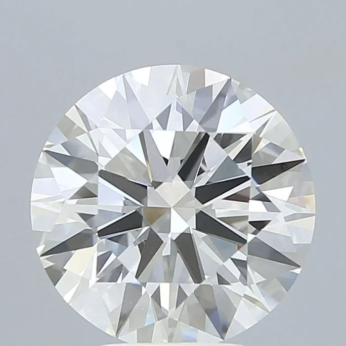 5.30 Carat Round Shaped, Ideal Cut, G Color, VVS2 Clarity, IGI Certified Lab Grown Diamond