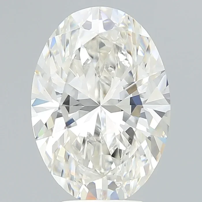 5.39 Carat Oval Shaped, Very Good Cut, G Color, VS1 Clarity, IGI Certified Lab Grown Diamond
