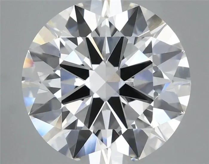 5.40 Carat Round Shaped, Excellent Cut, E Color, VS1 Clarity, IGI Certified Lab Grown Diamond