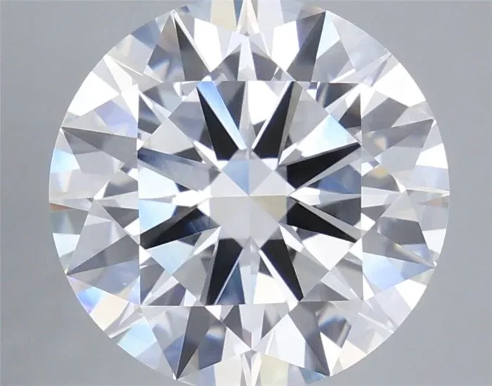 5.42 Carat Round Shaped, Ideal Cut, E Color, VVS2 Clarity, IGI Certified Lab Grown Diamond
