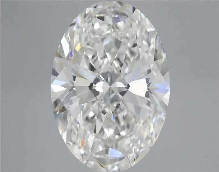 5.51 Carat Oval Shaped, Ideal Cut, F Color, VS2 Clarity, IGI Certified Lab Grown Diamond