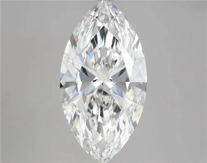 5.56 Carat Marquise Shaped, Ideal Cut, E Color, VS2 Clarity, IGI Certified Lab Grown Diamond