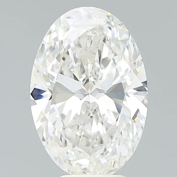 5.62 Carat Oval Shaped, Very Good Cut, F Color, VS1 Clarity, IGI Certified Lab Grown Diamond