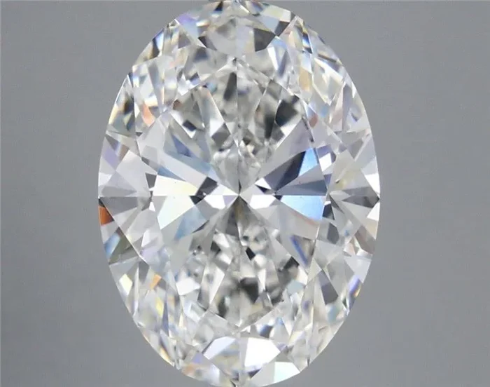 5.77 Carat Oval Shaped, Ideal Cut, F Color, VS1 Clarity, IGI Certified Lab Grown Diamond