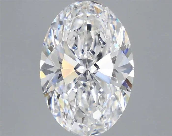5.84 Carat Oval Shaped, Ideal Cut, E Color, VVS2 Clarity, IGI Certified Lab Grown Diamond