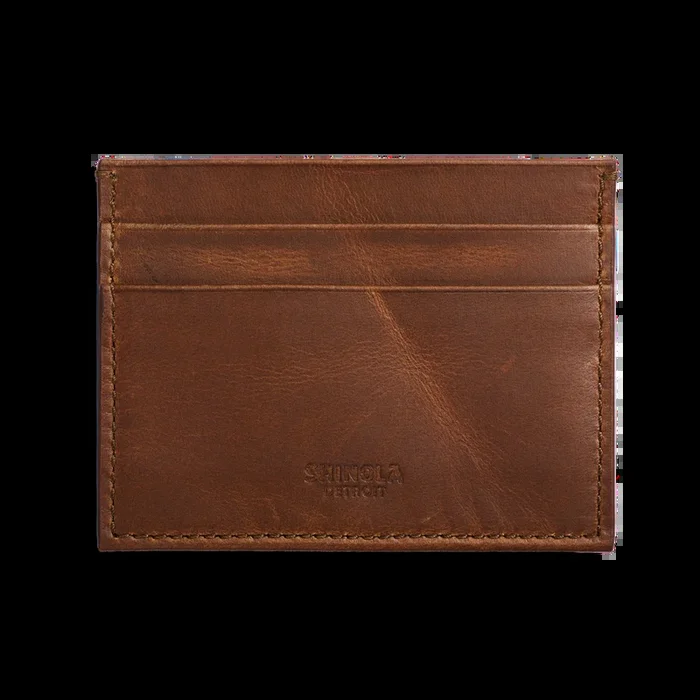 5 Pocket Card Holder – Medium Brown