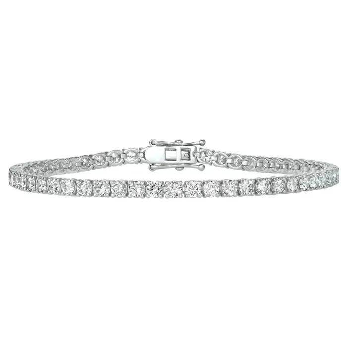 5ctw Diamond 14K White Gold Tennis Bracelet
