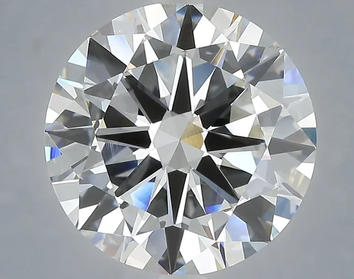 6.01 Carat Round Shaped, Very Good Cut, F Color, VVS2 Clarity, IGI Certified Lab Grown Diamond