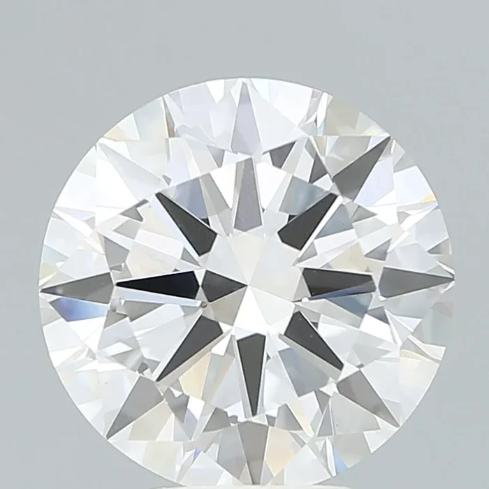6.04 Carat Round Shaped, Excellent Cut, F Color, VS1 Clarity, IGI Certified Lab Grown Diamond