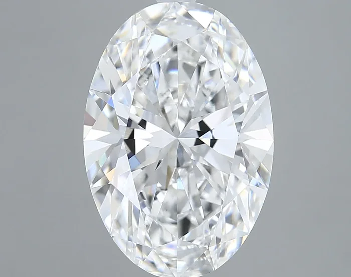 6.10 Carat Oval Shaped, Ideal Cut, D Color, VS1 Clarity, IGI Certified Lab Grown Diamond