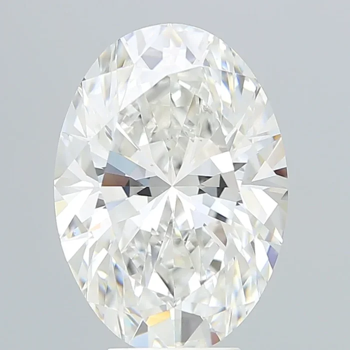 6.29 Carat Oval Shaped, Very Good Cut, F Color, VS1 Clarity, IGI Certified Lab Grown Diamond
