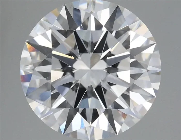 6.36 Carat Round Shaped, Ideal Cut, E Color, VVS2 Clarity, IGI Certified Lab Grown Diamond