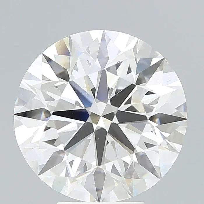 6.39 Carat Round Shaped, Excellent Cut, G Color, VS1 Clarity, IGI Certified Lab Grown Diamond
