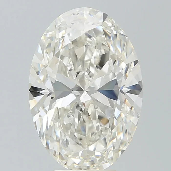 6.43 Carat Oval Shaped, Very Good Cut, H Color, VS1 Clarity, IGI Certified Lab Grown Diamond