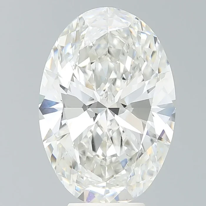 6.50 Carat Oval Shaped, Very Good Cut, G Color, VS1 Clarity, IGI Certified Lab Grown Diamond