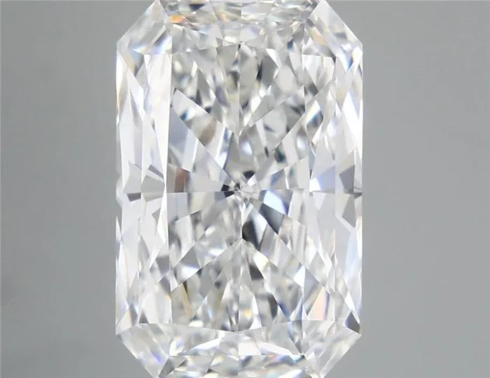 7.08 Carat Radiant Shaped, Excellent Cut, E Color, VS1 Clarity, IGI Certified Lab Grown Diamond