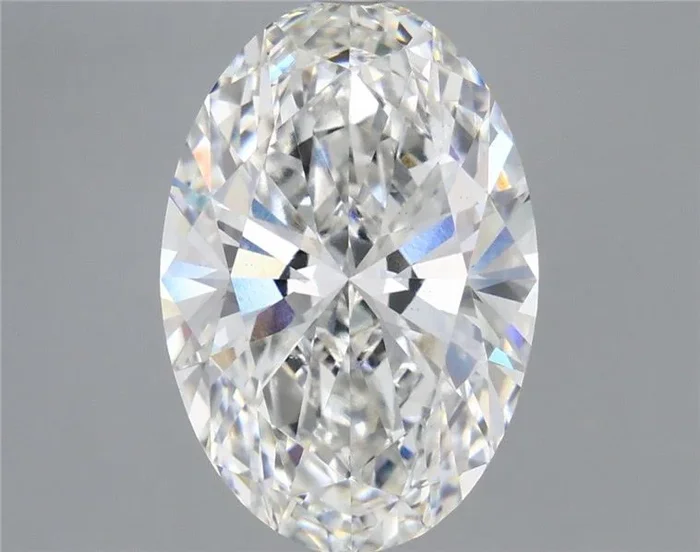 7.30 Carat Oval Shaped, Ideal Cut, F Color, VS1 Clarity, IGI Certified Lab Grown Diamond