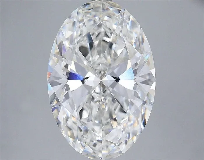 7.33 Carat Oval Shaped, Ideal Cut, F Color, VVS2 Clarity, IGI Certified Lab Grown Diamond