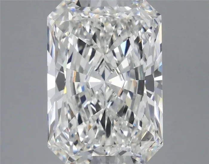 8.15 Carat Radiant Shaped, Excellent Cut, F Color, VS1 Clarity, IGI Certified Lab Grown Diamond