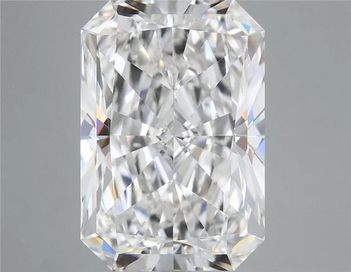 8.30 Carat Radiant Shaped, Ideal Cut, E Color, VVS2 Clarity, IGI Certified Lab Grown Diamond