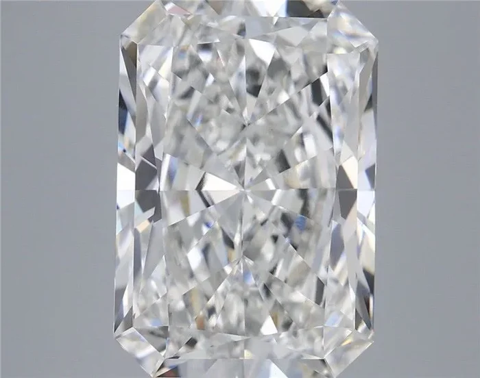 8.45 Carat Radiant Shaped, Ideal Cut, F Color, VVS2 Clarity, IGI Certified Lab Grown Diamond
