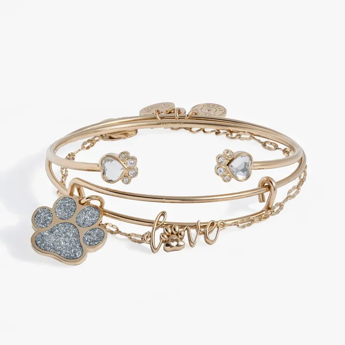 ‘Paws of Love’ Bracelet Set of 3