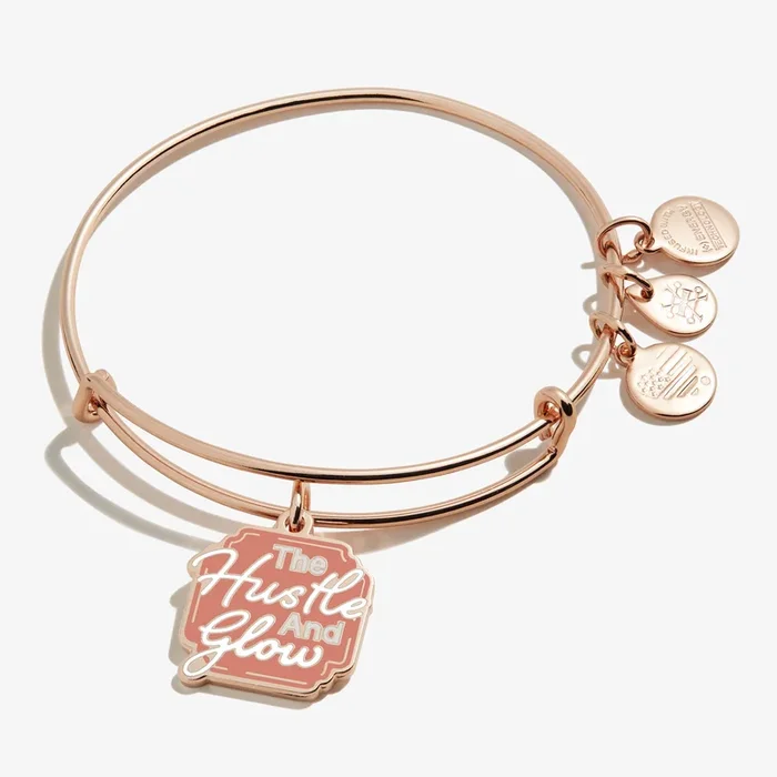 ‘The Hustle and Glow’ Charm Bangle