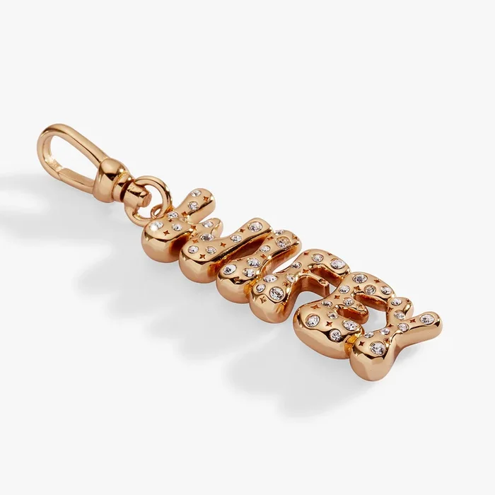 ‘Wifey’ Bubble Crystal Clip Charm