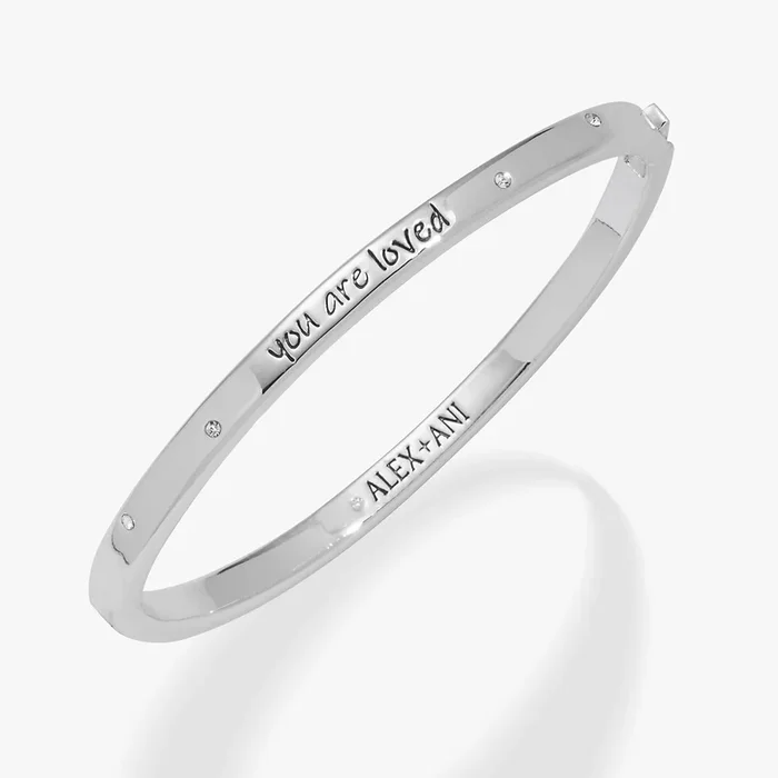 ‘You Are Loved’ Mantra Bangle