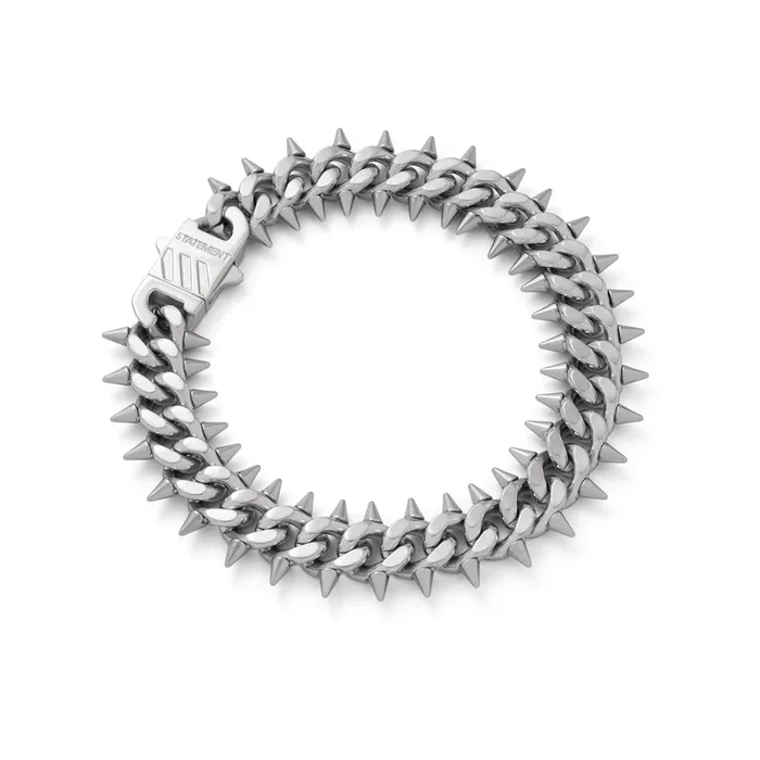 “Screwed Up” Spiked Cuban Bracelet