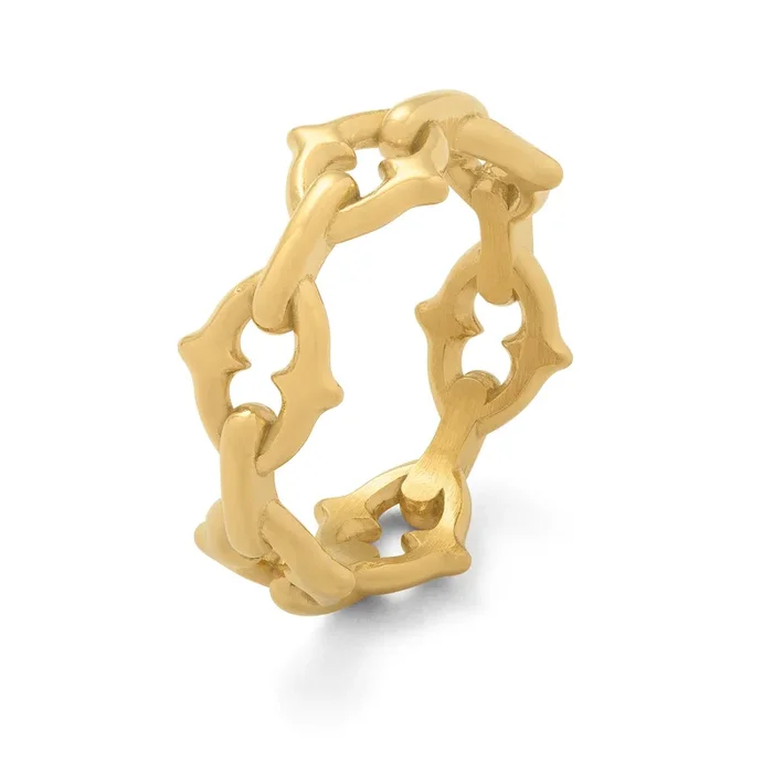 “The Cathedral” Spiked Ring (Gold)