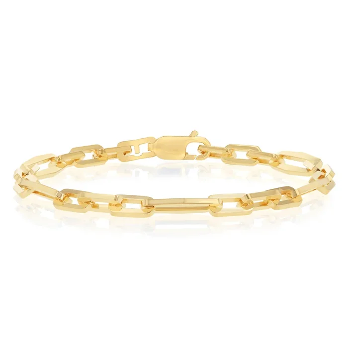 9ct Silverfilled Textured Fancy Bracelet