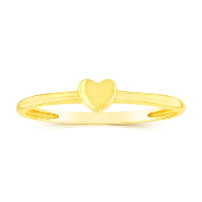 9ct Yellow Gold Ring 4.1mm
