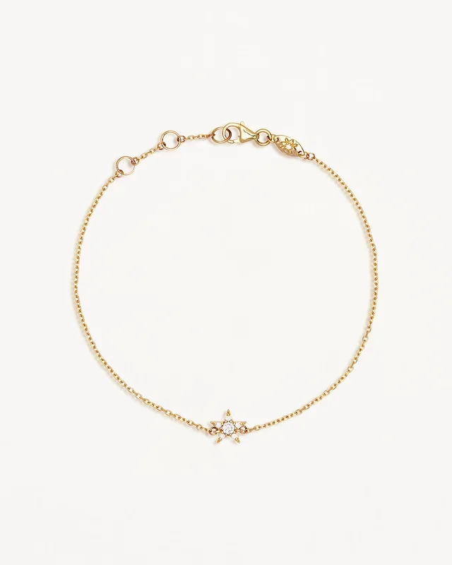 9k Solid Gold Estelle Lab-Grown Diamond Bracelet
