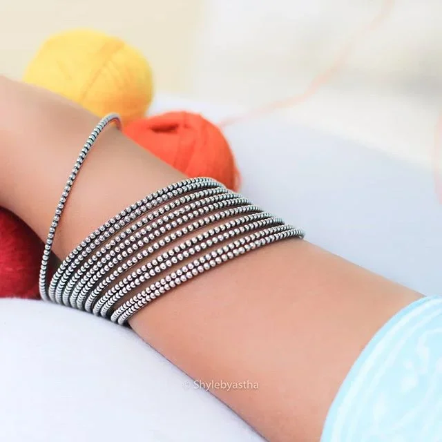 Adya Fine Daana Intricate Bangles