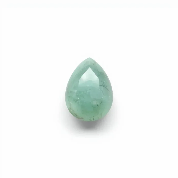 Amazonite 10PC Tiny 3×5 MM Pear Cabochon Green Luster semi Precious Loose Gems