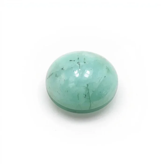 Amazonite 10PC Tiny 5×5 MM Round Cabochon Green Sparkling semi Precious Loose Gemstone